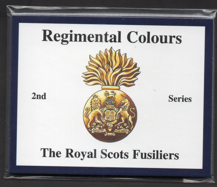 The Royal Scots Fusiliers 2nd Series - 'Regimental Colours' Trade Card Set by David Hunter